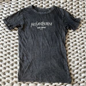 Yves Saint Laurent logo shirt